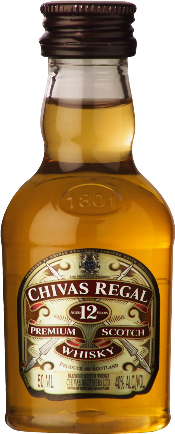 Manufacturer, Exporter, Importer, Supplier, Wholesaler, Retailer, Trader of CHIVAS REGAL 12 Y.O. 50ML in Gurugram, Haryana, India.